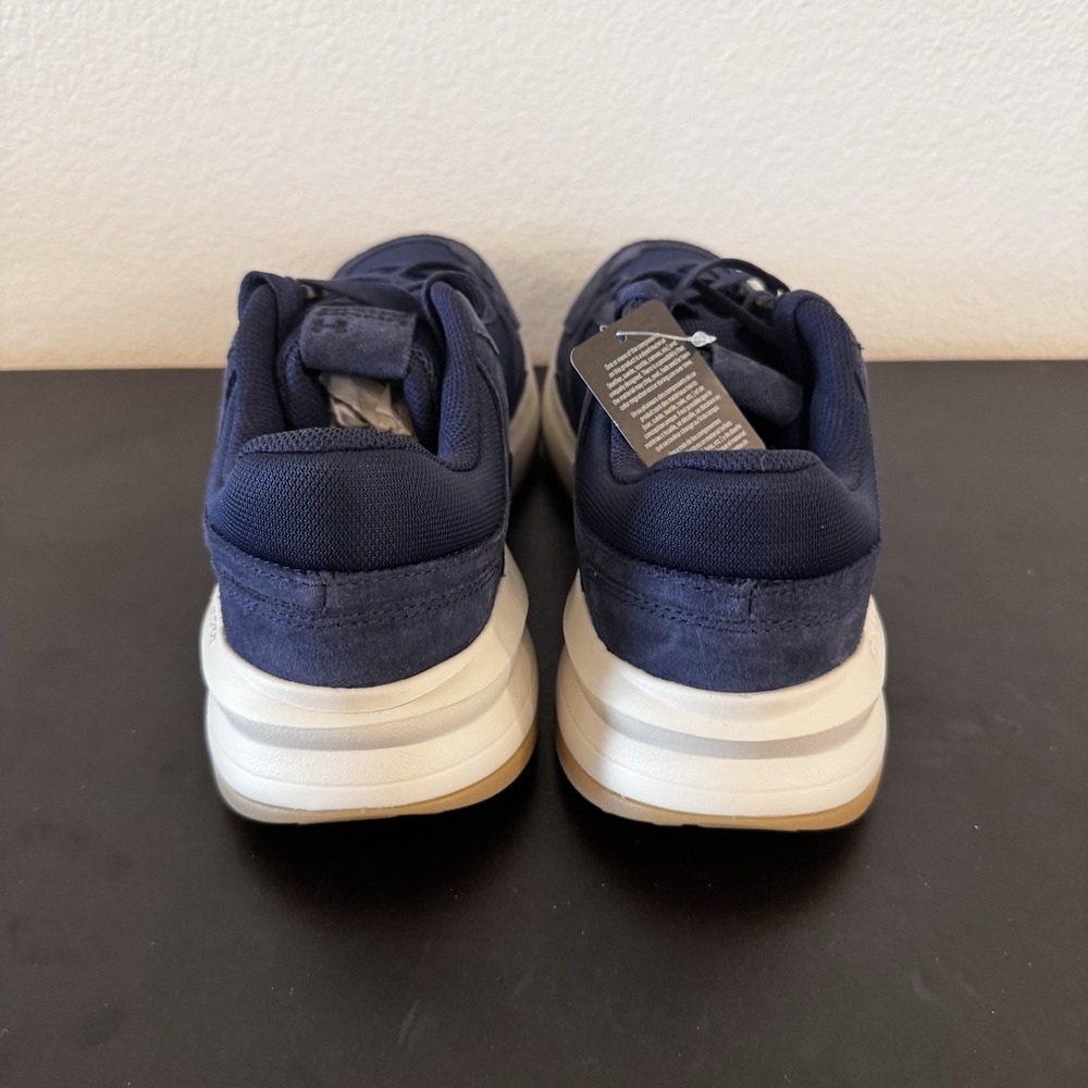 Under Armour Men Edge Suede Midnight Navy Casual Shoes 8.5 3027731-411 NWB - Picture 8 of 12